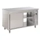 Hot cupboard with neutral worktop 1000 x 600 mm