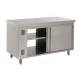 Hot cupboard with neutral worktop 1000 x 600 mm