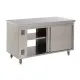 Hot cupboard with neutral worktop 1000 x 700 mm