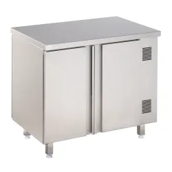 Hot cupboard with double hinged doors 900 x 600 mm