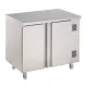 Hot cupboard with double hinged doors 900 x 600 mm