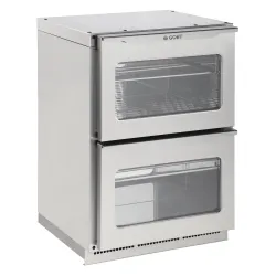 Bar cooler with glass drawers 69L