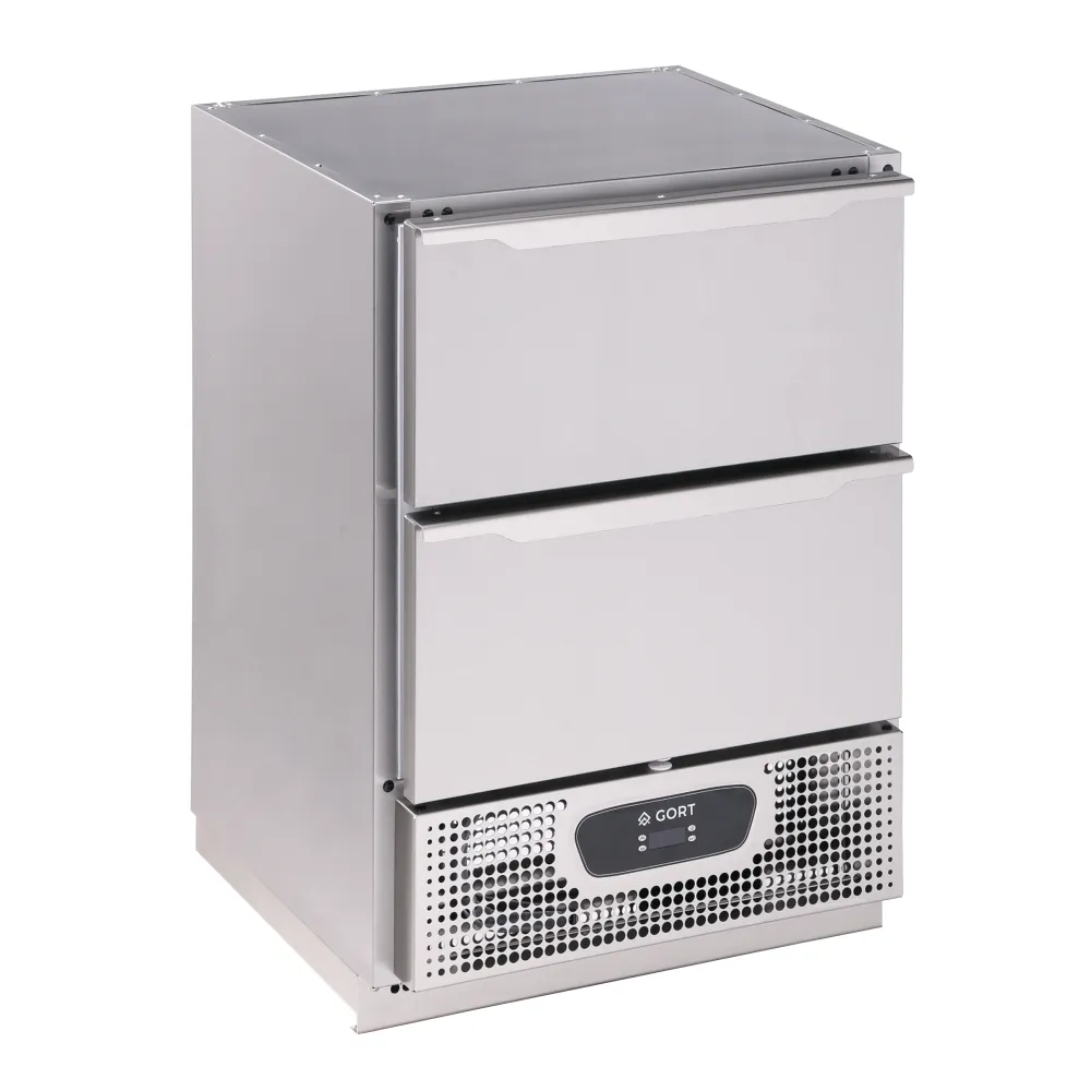 Bar cooler with 2 drawer sections 41L