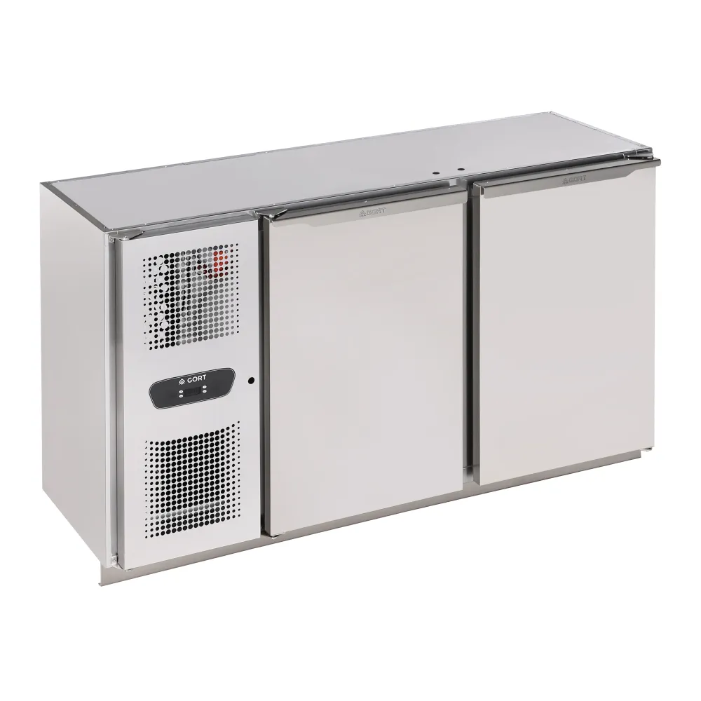 Bar cooler with 2 doors 172L