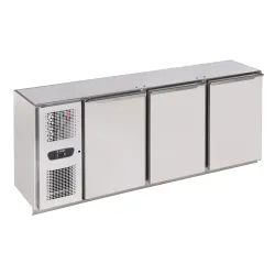 Bar cooler with 3 doors 258L