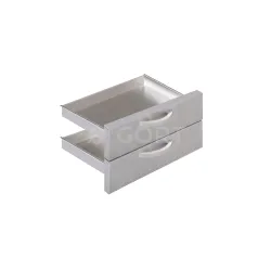 2 drawers section GN2/1-100mm, 800