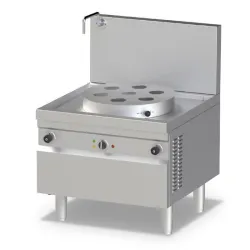 Electric steam boiling pan