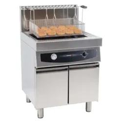 Electric pastry fryer with cabinet 35L