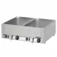 Chafing dish 2 GN1/1 with 2 drain taps