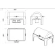 Chafing dish Roll-Top CD6502