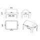 Round chafing dish Roll-Top with pans CD6505