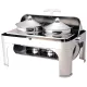 Round chafing dish Roll-Top with pans CD6505