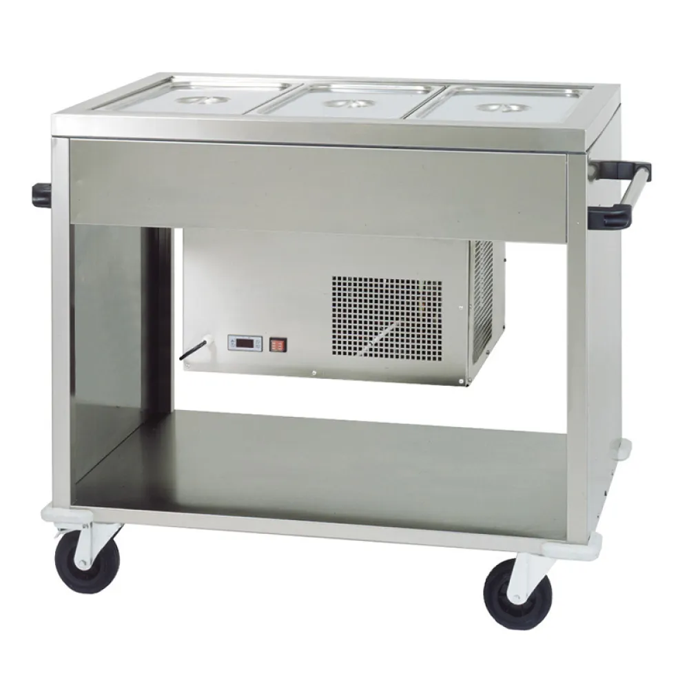 Refrigerated trolley 3 x GN1/1 - 150CAR2779