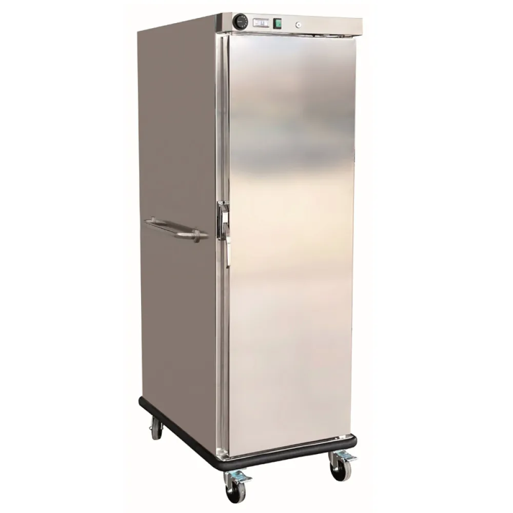 STAINLESS STEEL HOT CABINET ON CASTORS HE290