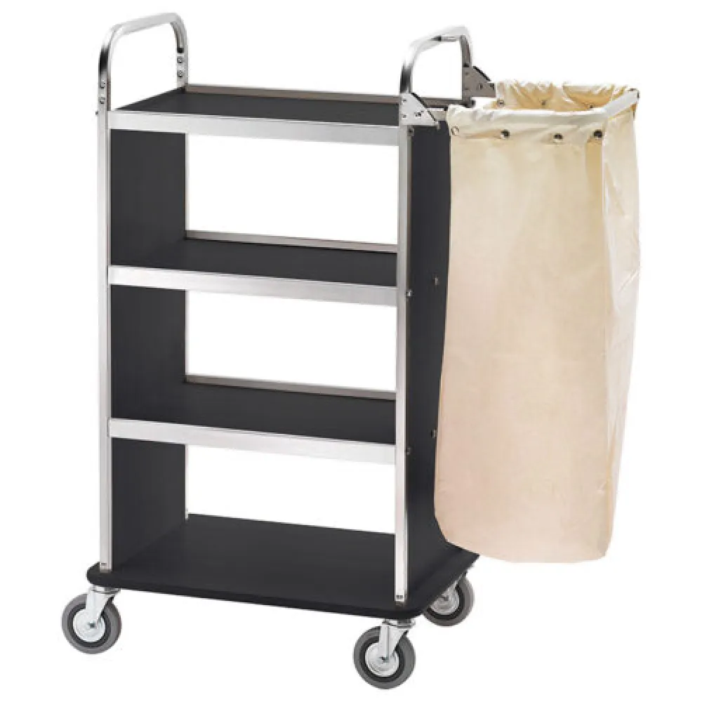 Laundry trolley with shelves CA1505