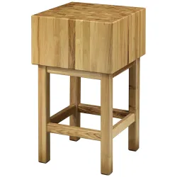 Butcher chopping block 40x40cm CCL1744