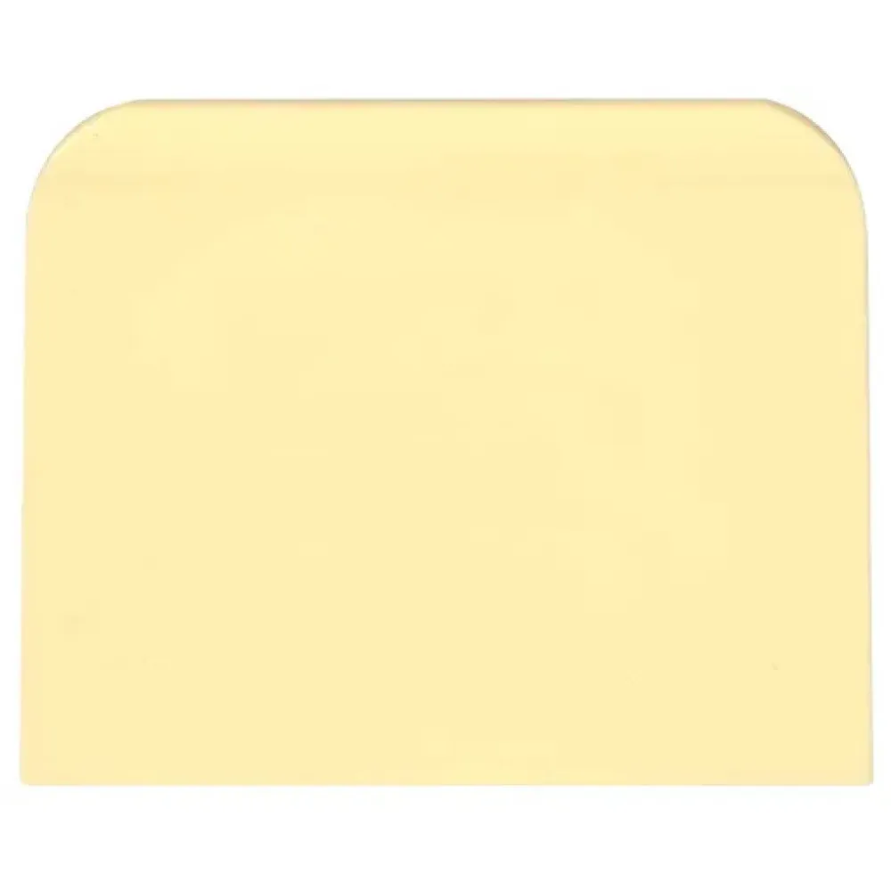 Rectangular dough scraper 120x96mm