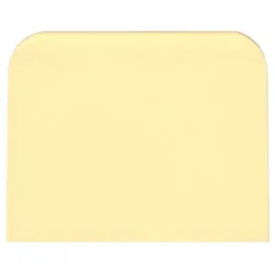 Rectangular dough scraper 120x96mm