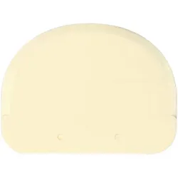 Half-round dough scraper, 120x88mm