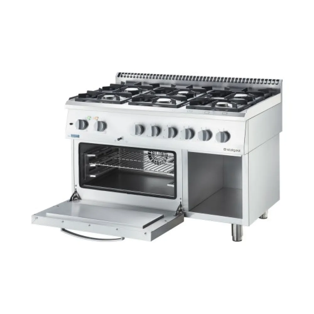 Gas stove with electric convection oven 21.0 /6.5 kW ECO