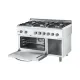 Gas stove with electric convection oven 21.0 /6.5 kW ECO