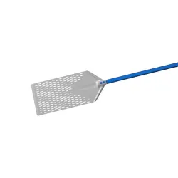 Perforated pizza peel, roman style
