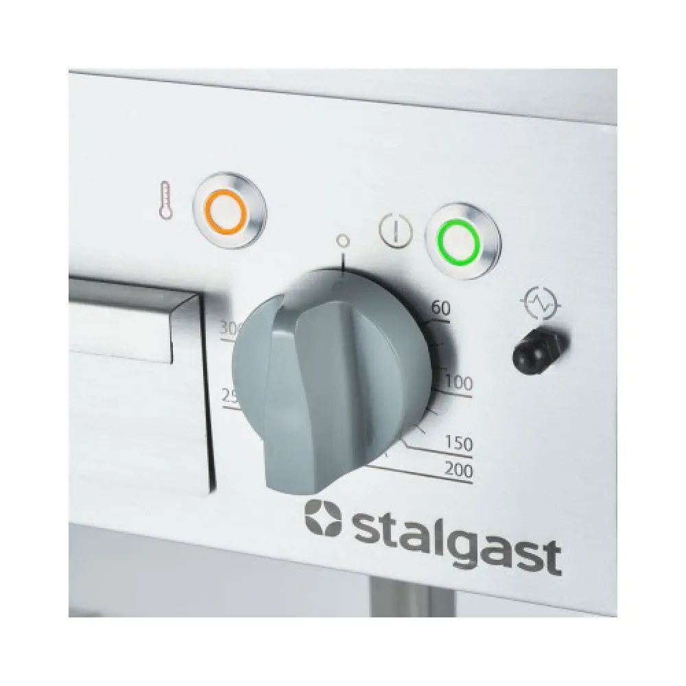 Electric grill 8.1 kW ribbed