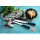 Set of stainless steel knives, 9 pcs