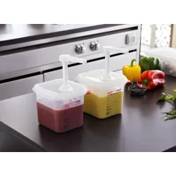 Sauce dispenser GN1/6 TRN 10ML