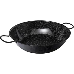 Enameled deep frying pan for paella 60 cm