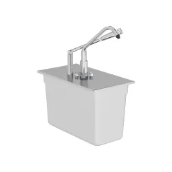 Sauce Dispenser With Pump GN 1/4 5.25L