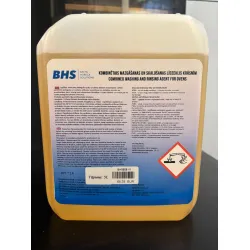 Combined washing and rinsing aid for oven 5L