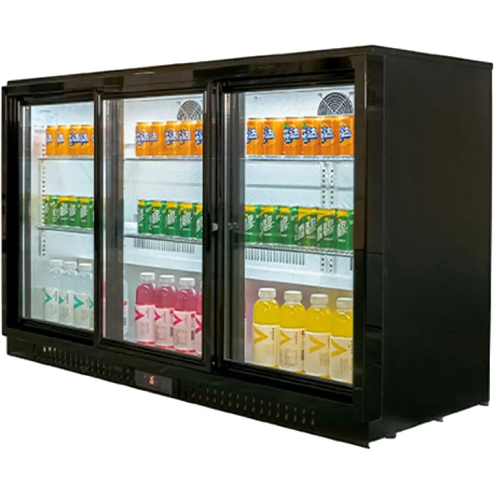Bar display cooler 308L, black 882324