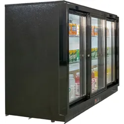 Bar display cooler 308L, black 882324