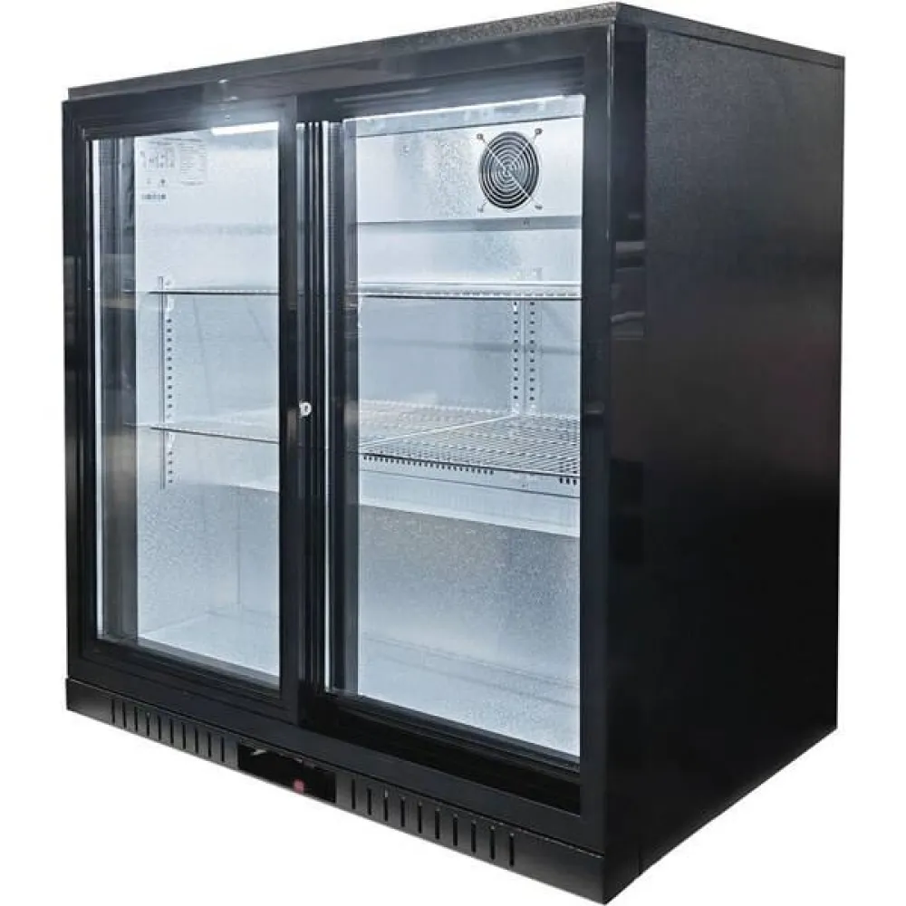 Bar display cooler 198L, black 882214