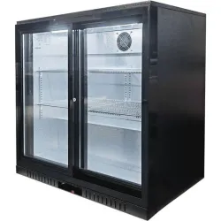 Bar display cooler 198L, black 882214