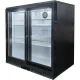 Bar display cooler 198L, black 882214