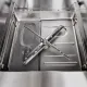 Hood type dishwasher 12.2 kW, 400 V