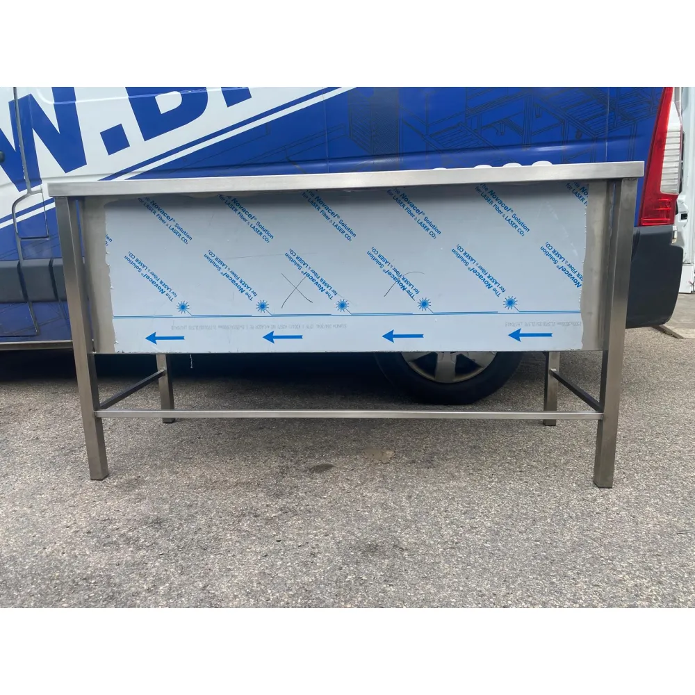 Freestanding Stainless Steel Sink 1600 mm