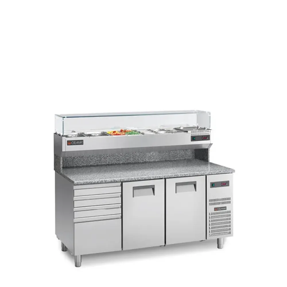 REFRIGERATED PIZZA COUNTER GN SMR/16C