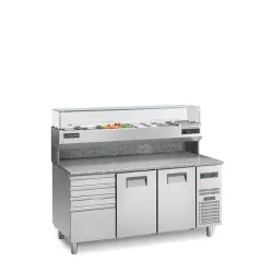 REFRIGERATED PIZZA COUNTER GN SMR/16C