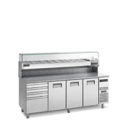 REFRIGERATED PIZZA COUNTER GN SMR/20C