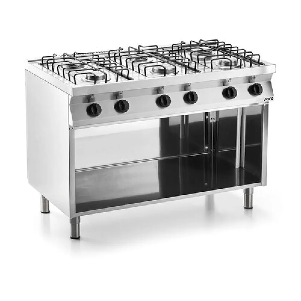 Gas stove with neutral cabinet FAST F7/FUG6BA