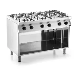 Gas stove with neutral cabinet FAST F7/FUG6BA