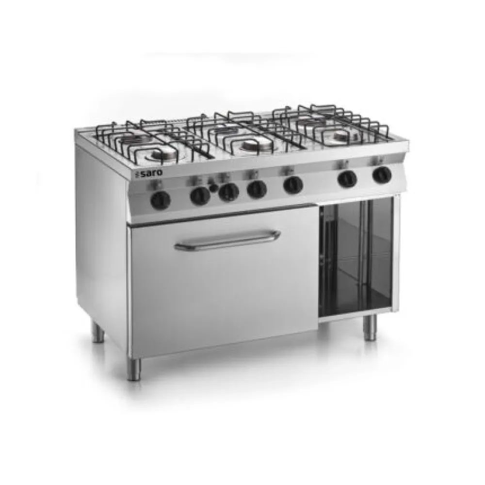 Gas stove with gas oven FAST F7/FUG6LN