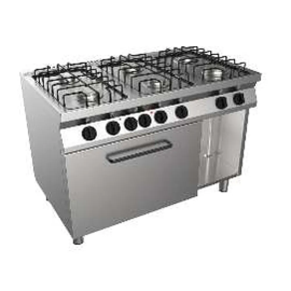 Gas stove with electric oven FAST F7/FUG6LE
