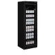 Freezer UF 340 liters with glass doors, black