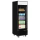Display freezer 405 liters, black