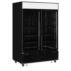 Display cooler 922 liters, black