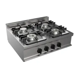 Solid top gas range P7/CUPG4BB.2M2G